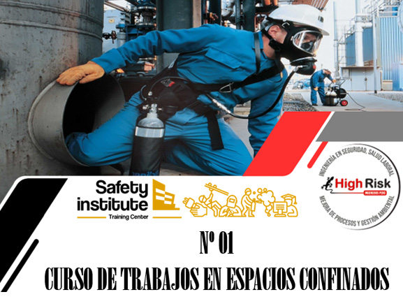 CURSO DE TRABAJOS EN ESPACIOS CONFINADOS